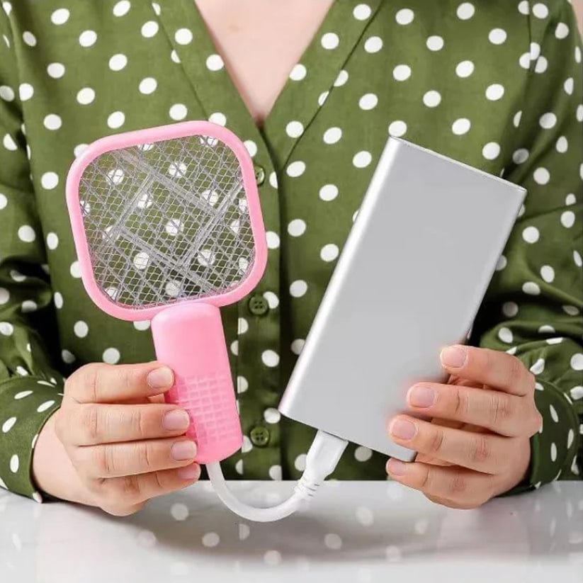 Electric Mosquito Killer Bat – Safe 5-Layer Protection, Instant Zap Technology