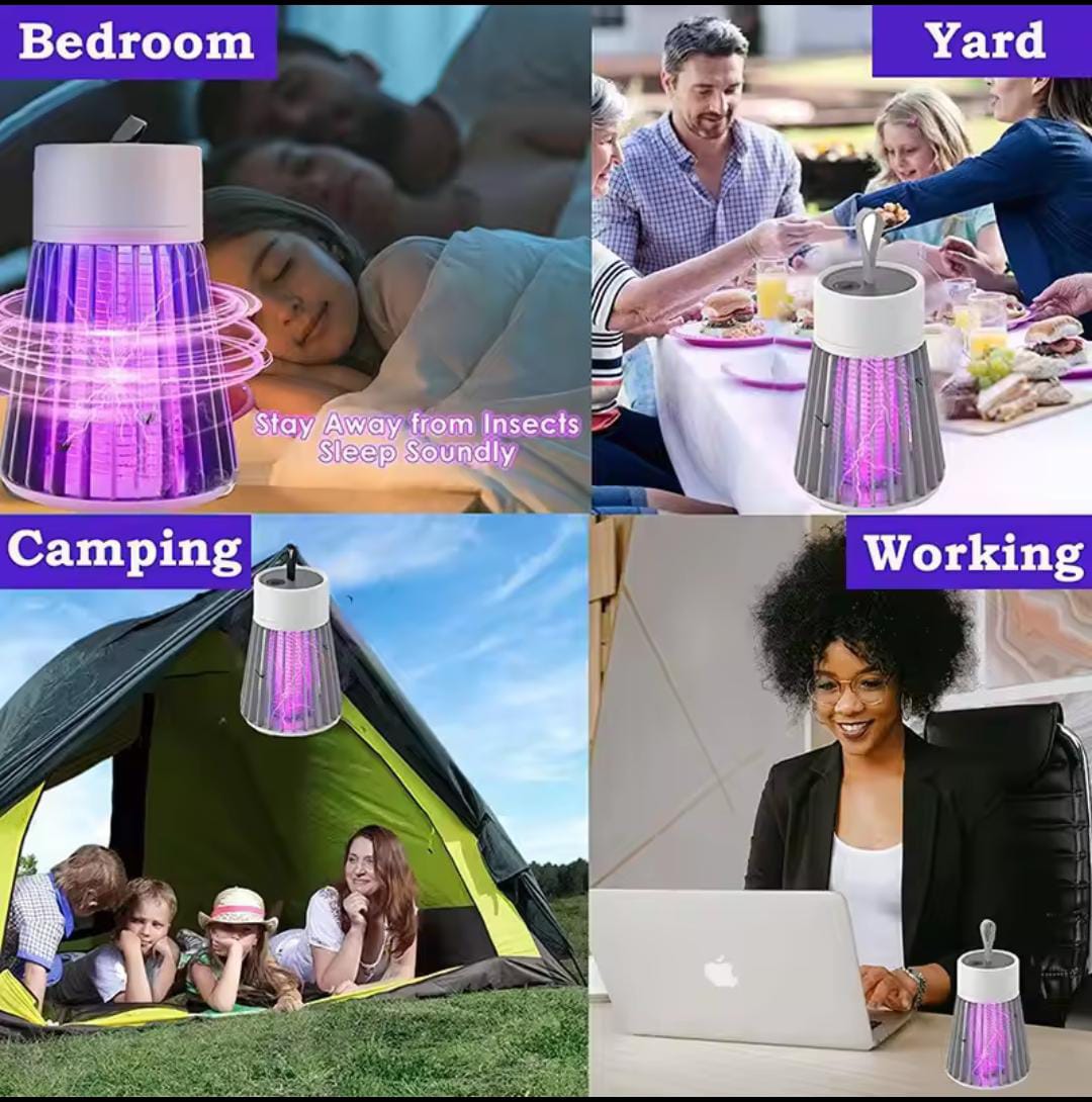 Portable Mosquito Killer Lamp – Safe, Chemical-Free for Home & Camping