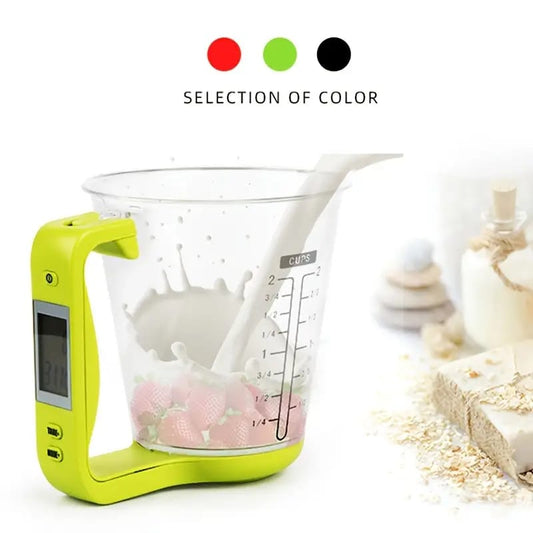 Electronic Measuring Cup with Digital Scale – Kitchen & Baking Tool in Pakistan (1kg/600ml)