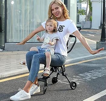 Baby Stroller – Lightweight, One-Hand Push for Easy Mobility (Mom-Approved!